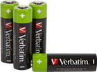 Акумуляторні батарейки Verbatim типу AA (HR6) 4 шт. (49517) - зображення 2