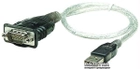 Adapter Manhattan USB A - COM (RS232) 45 cm (205146) - obraz 1