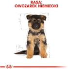 Sucha karma pełnoporcjowa dla szczeniąt Royal Canin German Shepherd Puppy Owczarki niemieckie psy do 15 miesiąca życia 12 kg (3182550724159) (25191201) - obraz 7