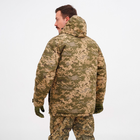 Форма тактическая зимняя -20°С для ВСУ камуфляж пиксель (куртка, штаны, наколенники), р.50 - изображение 4