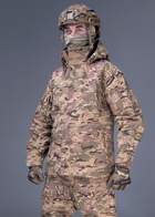 Комплект військової штурмової форми UATAC Gen 5.2 M Мультикам Степ. Штани + Куртка - зображення 4