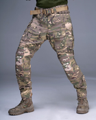 Комплект военной штурмовой формы UATAC Gen 5.2 L Мультикам FOREST Лес. Штаны + Куртка - изображение 7