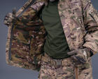 Комплект военной штурмовой формы UATAC Gen 5.2 M Мультикам Степь. Штаны + Куртка - изображение 8