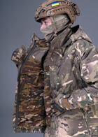 Тактична штурмова куртка UATAC Gen 5.2 M Мультикам FOREST Ліс з флісовою парою - зображення 3