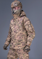 Тактична штурмова куртка UATAC Gen 5.2 3XL Мультикам Степ з флісовою парою - зображення 3