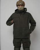 Тактическая штурмовая куртка UATAC Gen 5.2 L Олива c флисовой парой - изображение 1