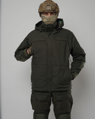 Тактична штурмова куртка UATAC Gen 5.2 S Олива з флісовою парою - зображення 1