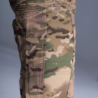 Тактичні штурмові штани UATAC Gen 5.2 XL Мультикам Степ з наколінниками - зображення 8