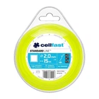 Леска для триммера, мотокосы Cellfast Standard квадрат 2.0 мм 15м