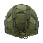 Кавер Кombat Tactical, Fast Helmet Cover, Rip-Stop, Olive - изображение 3
