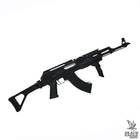 Штурмова гвинтівка CYMA AK74 Tactical Black - зображення 2