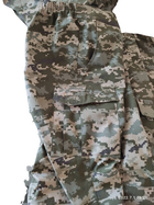 Тактическая военная форма, комплект китель + штаны, ВСУ пиксель, размер 50 - изображение 8