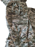 Тактическая военная форма, комплект китель + штаны, ВСУ пиксель, размер 64 - изображение 8