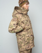 Жіноча штурмова куртка UATAC Gen 5.2 (3XL) Мультикам STEPPE (Степ). Куртка пара з флісом - зображення 5
