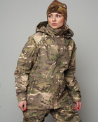 Жіноча штурмова куртка UATAC Gen 5.2 (M) Мультикам FOREST (Ліс). Куртка пара з флісом - зображення 1