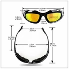 Тактичні окуляри з поляризацією велосипедні спортивні DAISY С5 4 комплекти змінних лінз чохол (ol-4c5) - зображення 3