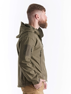 Куртка зимняя тактическая Eagle Soft Shell WJ-17 с флисом Green Olive 4XL - изображение 5