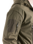 Куртка зимняя тактическая Eagle Soft Shell WJ-17 с флисом Green Olive 4XL - изображение 7