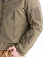 Куртка зимняя тактическая Eagle Soft Shell WJ-17 с флисом Green Olive XXL - изображение 8