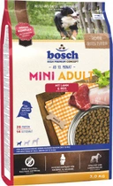 Sucha karma dla psów małych ras BOSCH HPC Mini Adult z jagnięciną i ryżem 3 kg (4015598013055) - obraz 1