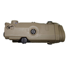 TMC AN/PEQ-15 Battery Case with Red Laser Sight DE - изображение 4