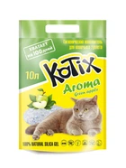 Наповнювач для котячого туалету Kotix Aroma Green Apple силікагелевий вбирний 10 л (4 кг) (6930095837479)