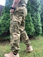 Тактические штаны ВСУ военные армейские Джоггеры пиксель размер 50 - изображение 3