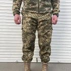 Тактичні штани ЗСУ військові армійські зимові вологостійкі Піксель розмір 56 - зображення 1