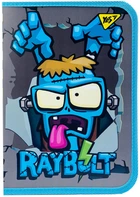 Папка для зошитів YES на блискавці В5 Zombie (491795) (5056137183760)