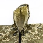 Дождевик плащ-палатка (тактический дождевик куртка) с капюшоном + чехол OSPORT (ty-0031) Пиксель - изображение 6
