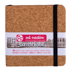 Блокнот для графіки Royal Talens Art Creation Cork на резинці 140г 80л 12х12см