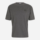 T-shirt męski basic Fila FAM0194-80029 XL Ciemnoszary melanż (4064556293237) - obraz 4