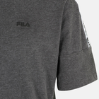 T-shirt męski basic Fila FAM0194-80029 XL Ciemnoszary melanż (4064556293237) - obraz 5