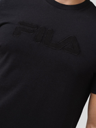 T-shirt męski basic Fila FAM0279-80001 M Czarny (4064556365927) - obraz 5