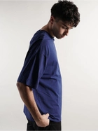 T-shirt męski luźny Fila FAM0140-50016 XL Niebieski (4064556334015) - obraz 4