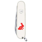 Складной нож Victorinox SPARTAN ZODIAC Бенгальский Кролик красный 1.3603.7_Z2061u - изображение 4