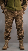 Тактические штаны ВСУ военные армейские Softshell пиксель размер 58 - изображение 1