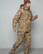 Жіноча військова форма. Штурмові штани + куртка UATAC Gen 5.2 (XXL) Мультикам STEPPE (Степ) - зображення 5