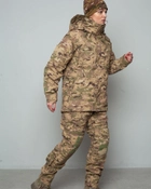 Жіноча військова форма. Штурмові штани + куртка UATAC Gen 5.2 (S) Мультикам STEPPE (Степ) - зображення 5
