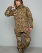 Жіноча військова форма. Штурмові штани + куртка UATAC Gen 5.2 (XL) Мультикам OAK (Дуб) - зображення 6