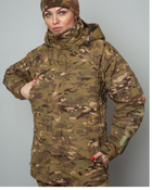 Жіноча військова форма. Штурмові штани + куртка UATAC Gen 5.2 (XL) Мультикам OAK (Дуб) - зображення 7