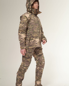 Жіноча військова форма. Штурмові штани + куртка UATAC Gen 5.2 (3XL) Мультикам FOREST (Ліс) - зображення 4