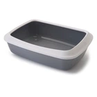 Лоток туалет с бортиком для котов Savic Iriz Cat Litter Tray 42x31x12,5 см (0263_00WG)