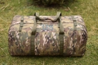 Тактична сумка баул US 120 л велика військова армійська колір мультикам для речей для ЗСУ - зображення 3