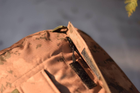 Тактический баул 120 литров армейский военный для ВСУ сумка рюкзак походный для передислокации цвет койот мультикам - изображение 7