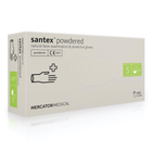 Перчатки латексные Santex® Powdered нестерильные опудренные кремовые S (39902182) - изображение 1