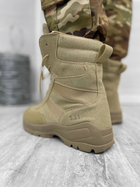 Тактичні військові високі черевики 5.11 Tactical, Колір: Койот, Розмір: 46 - зображення 3