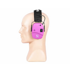 Професійні Активні Тактичні Навушники REALHUNTER Active ProSHOT BT Bluetooth Рожевий (EM030 PINK) - зображення 8
