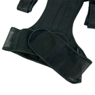 Корректор спины "Support Belt For Back Pain" L корсет для коррекции осанки, ортопедический корсет (1009818-Black-L) - изображение 5