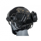 Активные наушники с гарнитурой Earmor M32H MOD 3 black для шлема fast - изображение 4